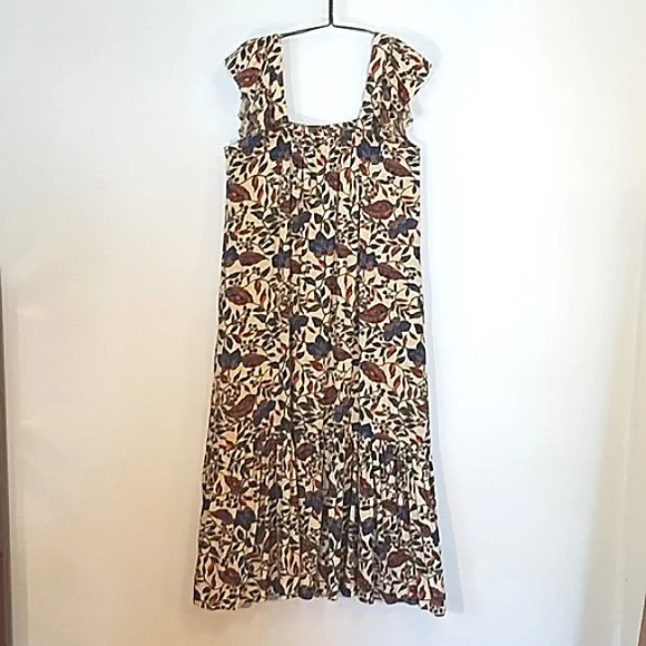 House of Harlow 1960 Sister Print Boho Maxi Dress Size XS - Picture 4 of 12